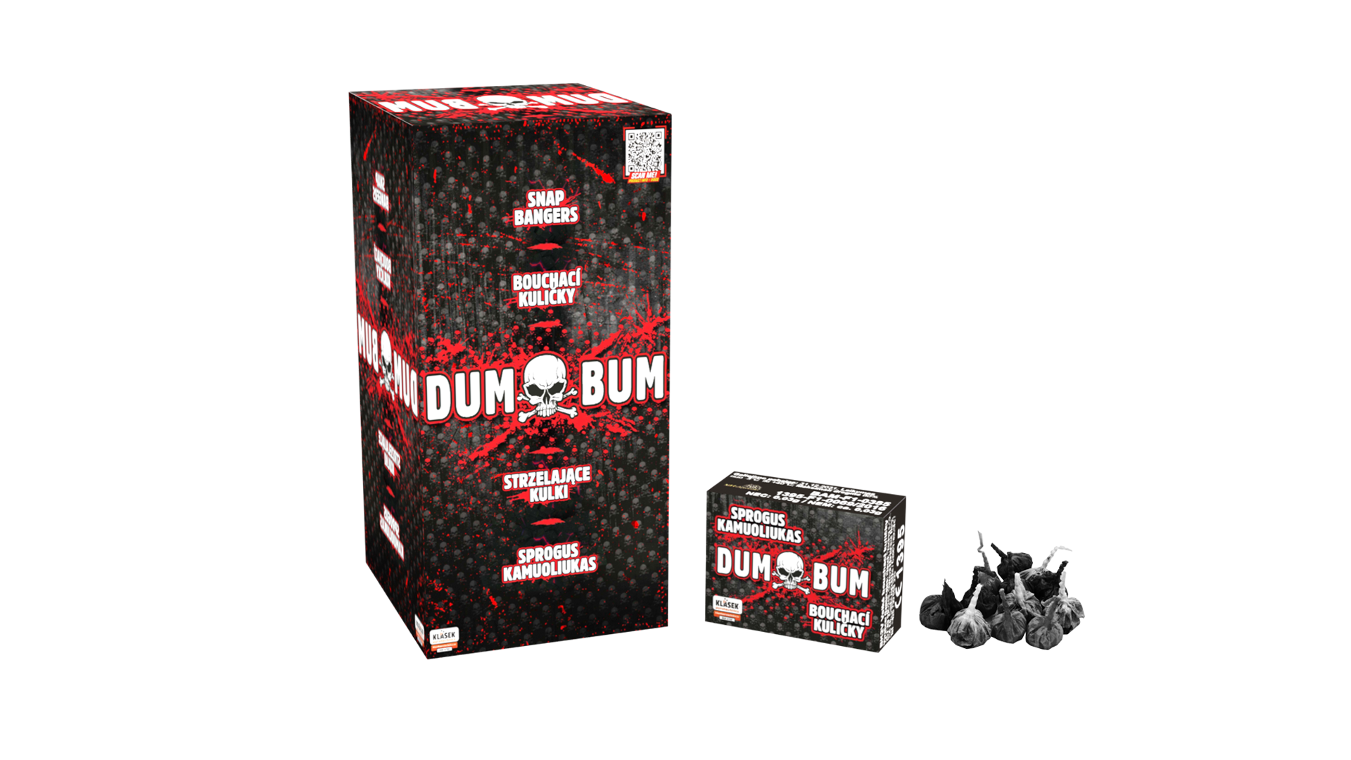 DUM BUM Knalerwten (10 doosjes