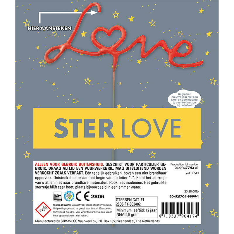 Ster LOVE