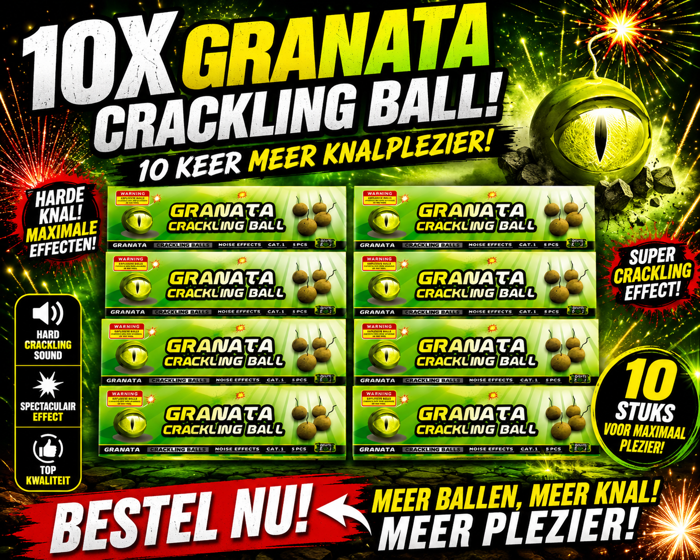 10 doosjes Granata
